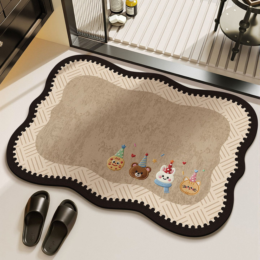 Fun Pet-Themed Bath Mat