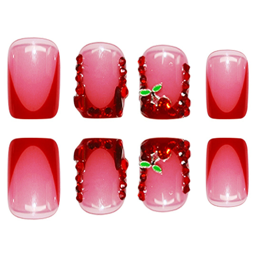 Elegant Theatrical Press-On Nail Set Kalsten