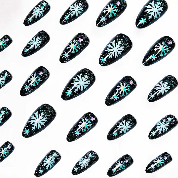 Creative Snowflake Nail Art Kalsten