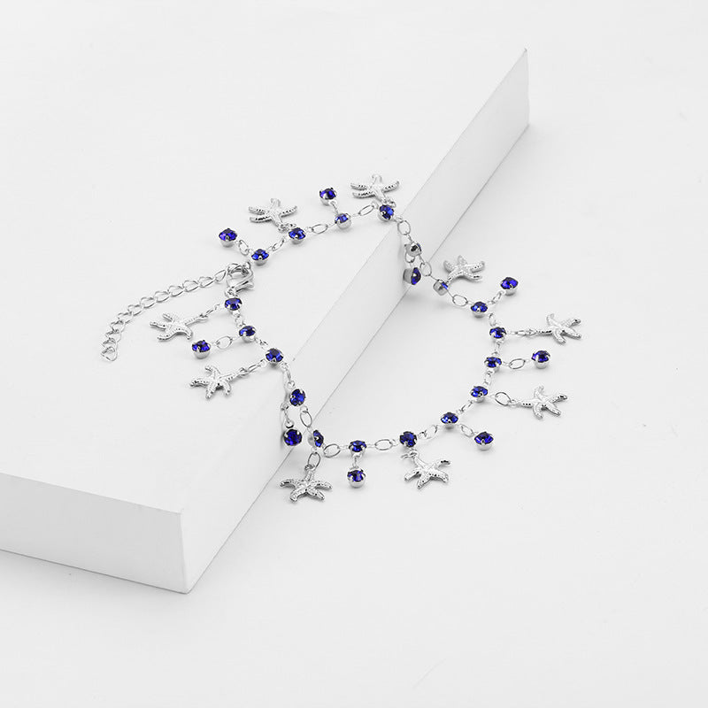 Starfish Charm Anklet Kalsten