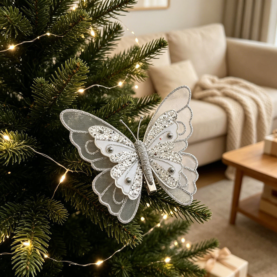 Decorative butterfly pendant for Christmas tree