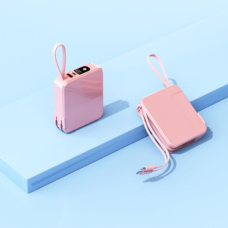 Compact charger with integrated LED display Kalsten