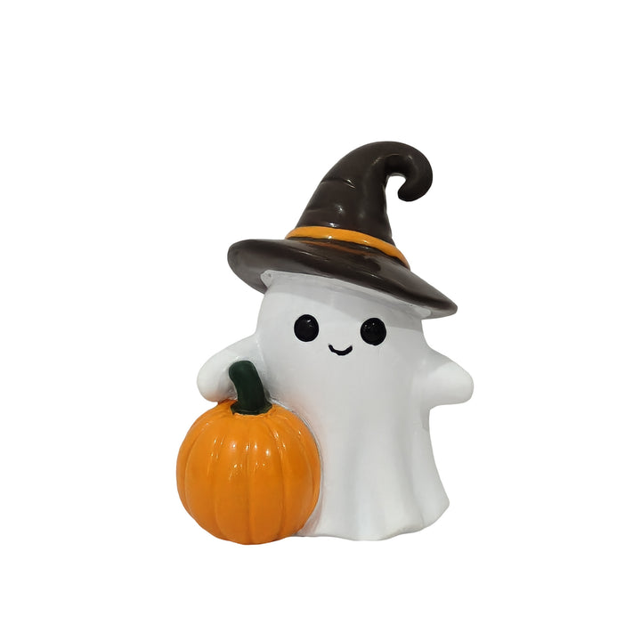 Decorative ghost figure with pumpkin Kalsten