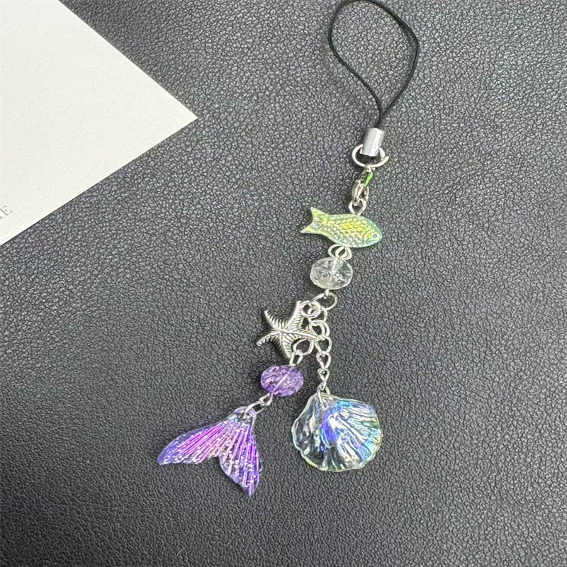 Decorative Sea-Themed Charm Keychain Kalsten
