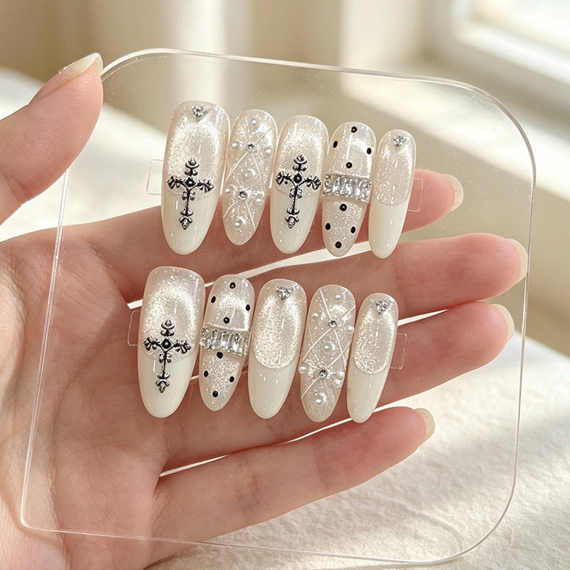 Decorative Nail Art Press-On Set Kalsten 1787314135