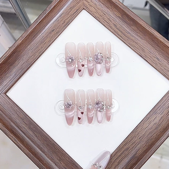 Decorative Nail Art Press-On Nails Kalsten