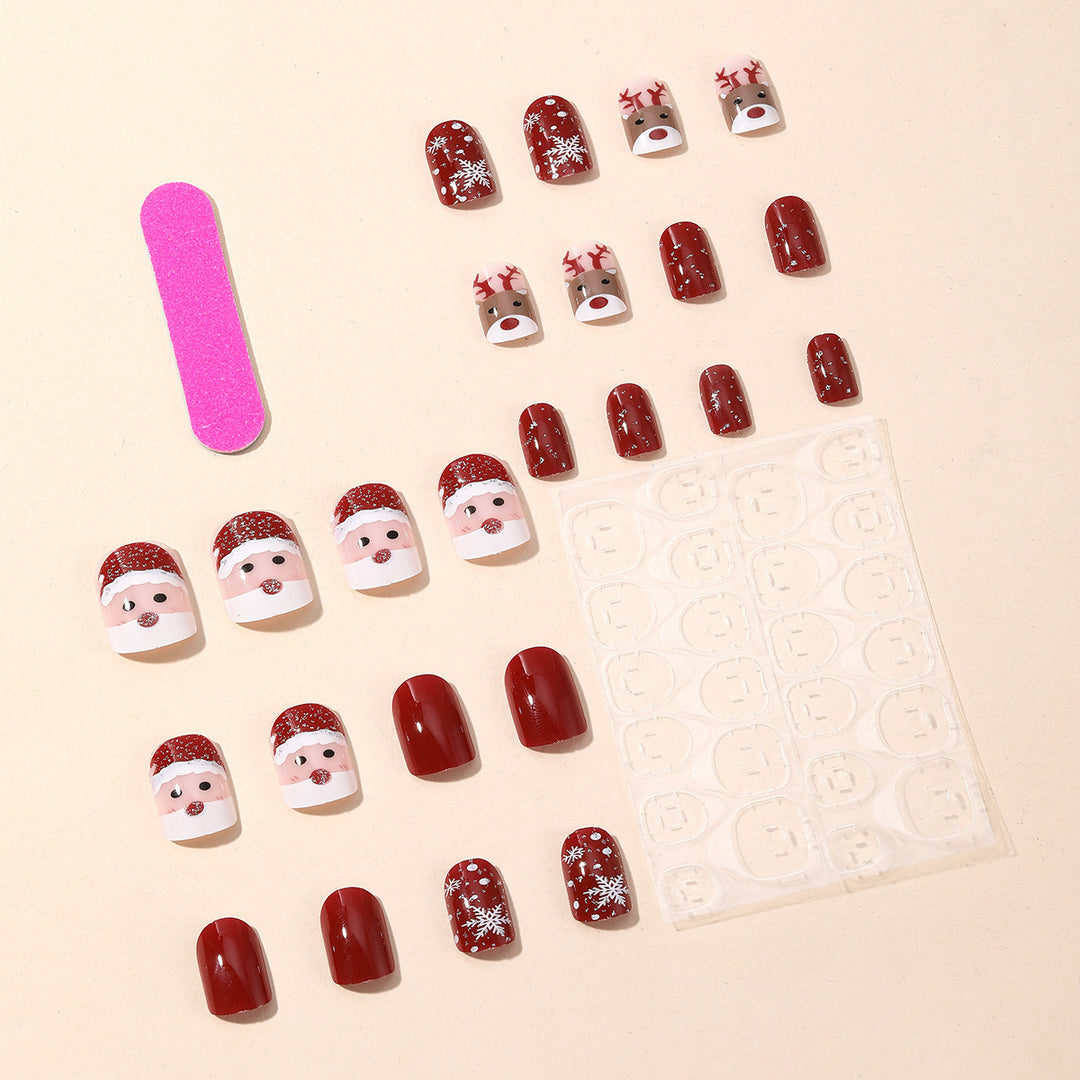 Holiday-Themed 3D Nail Art Set Kalsten