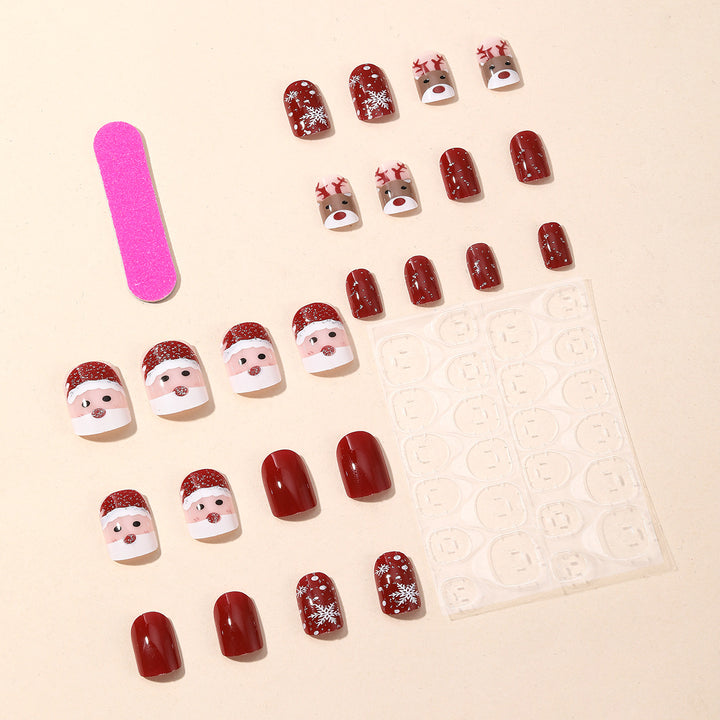 Holiday-Themed 3D Nail Art Set Kalsten