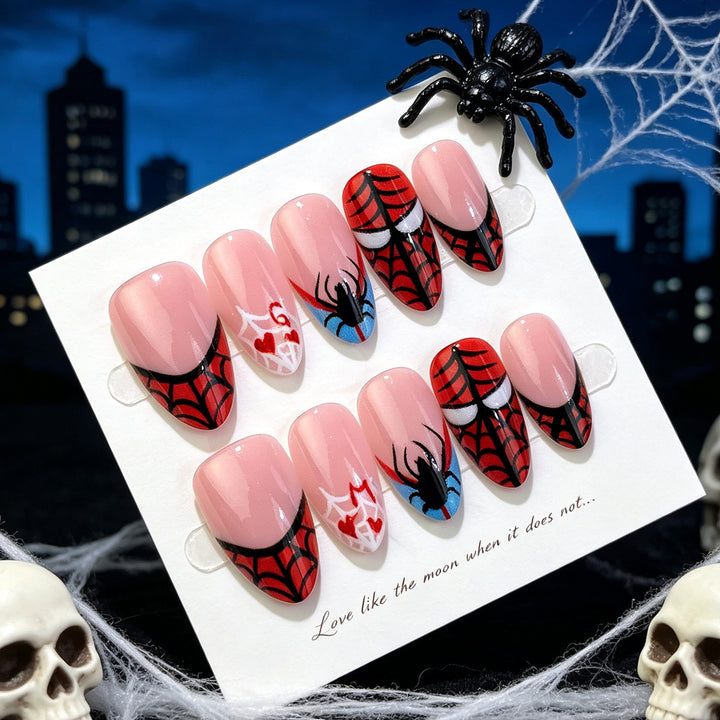 Themed Spider-Man Graphic Press-On Nails Kalsten