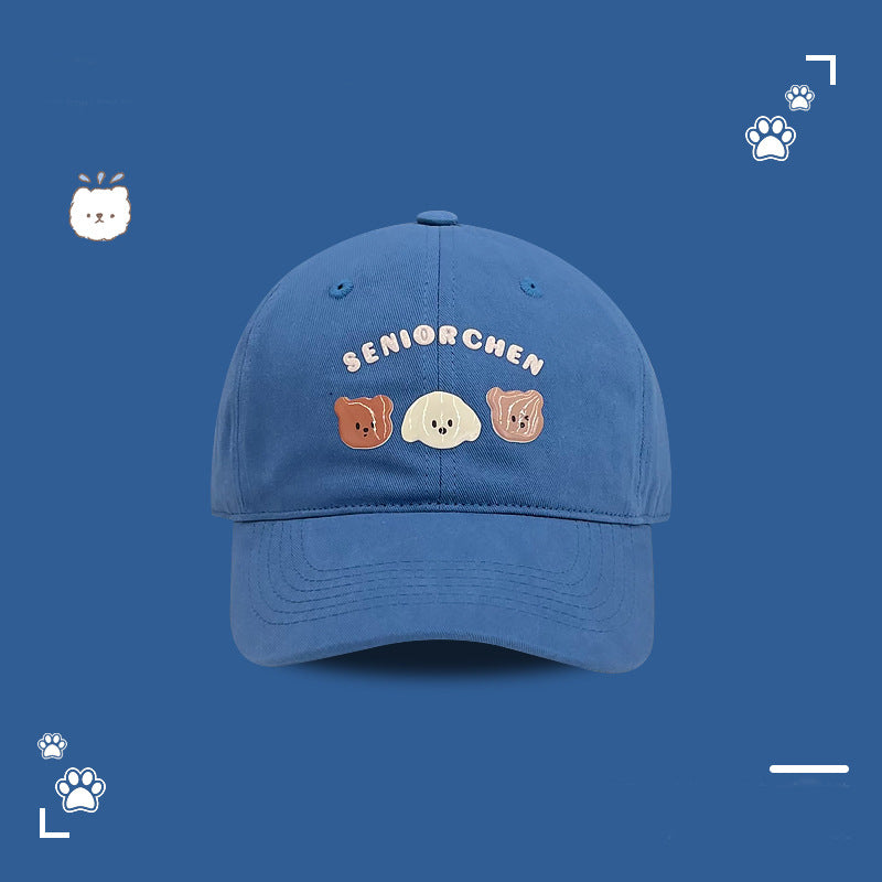 Fun Embroidered Animal Cap