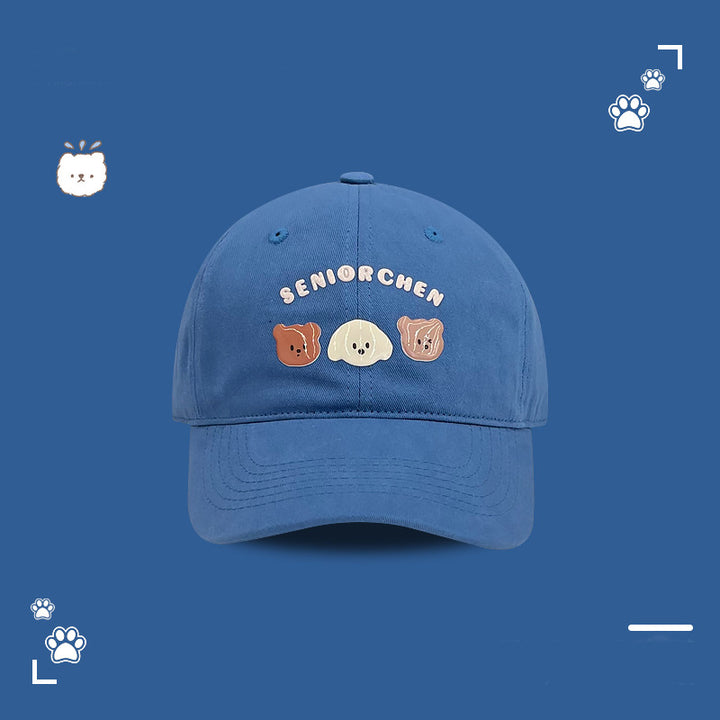 Fun Embroidered Animal Cap