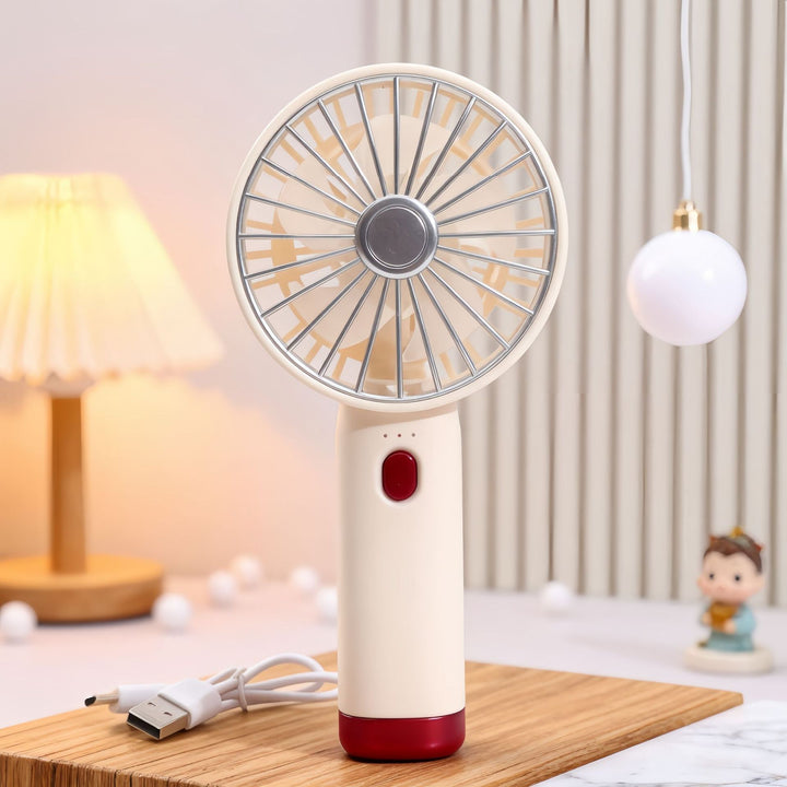 Women Portable USB Hand Fan with Flexible Use Kalsten