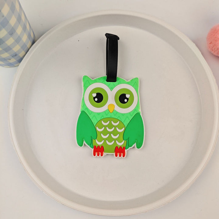 Unisex Playful Owl Luggage Tag Kalsten