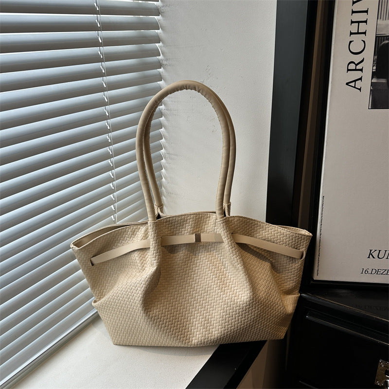 Woven Tote Handbag