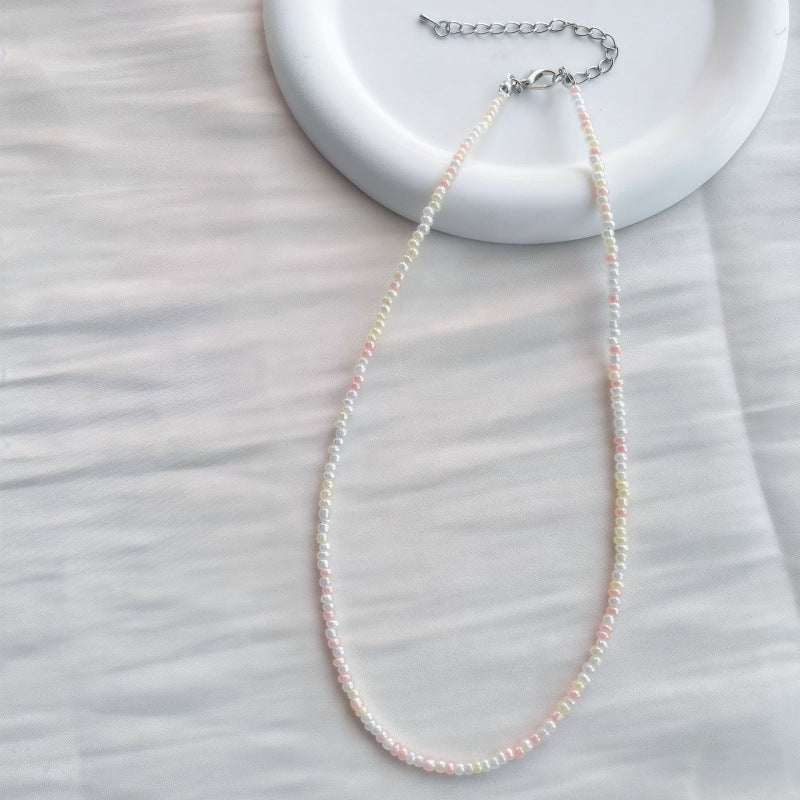 Handcrafted Beaded Choker Necklace Kalsten