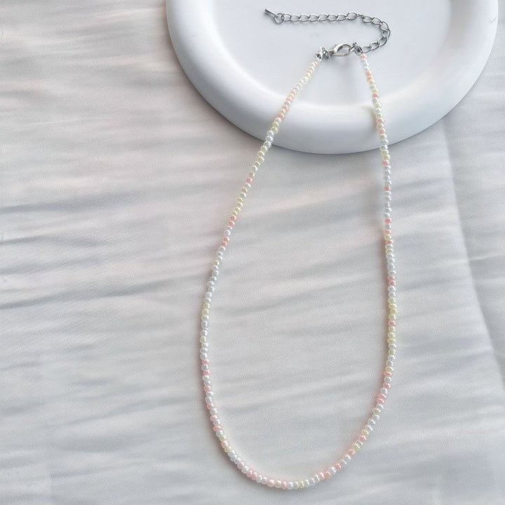 Handcrafted Beaded Choker Necklace Kalsten