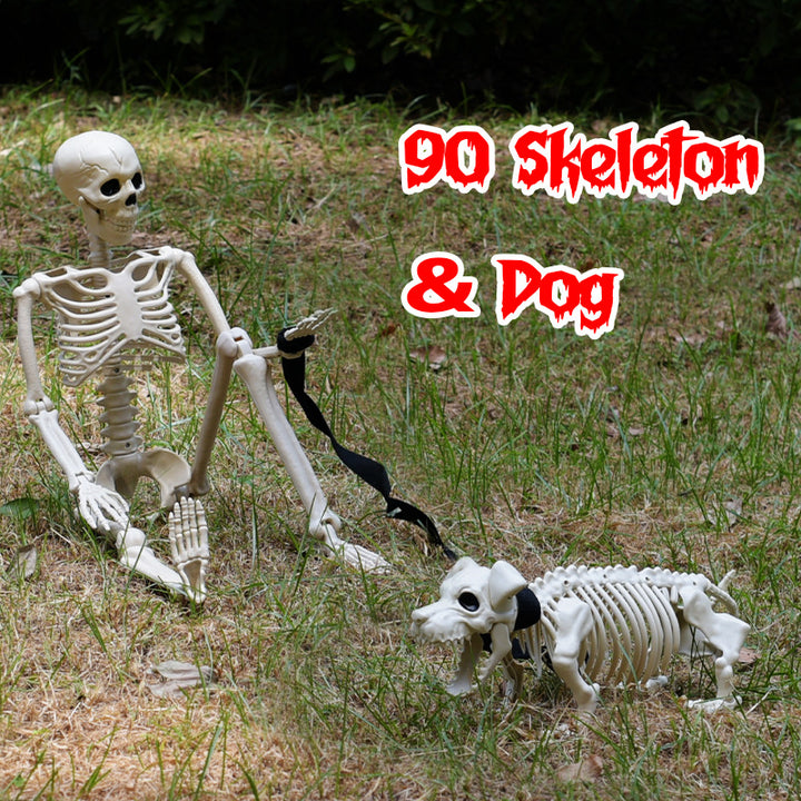 Skeleton Dog Walking Decoration Kalsten