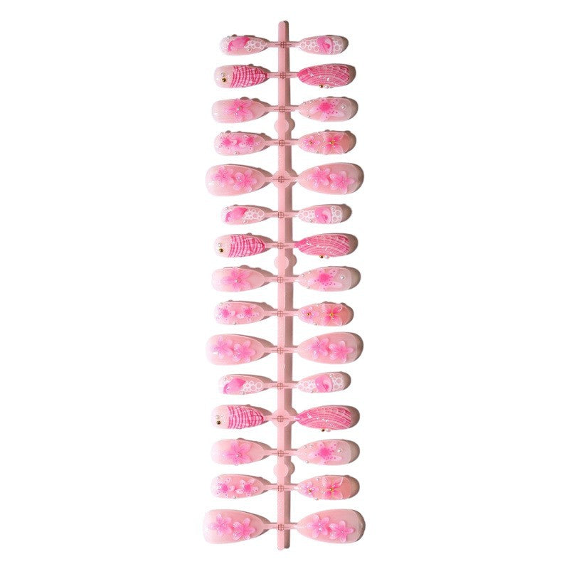 Artistic 3D Floral Nail Design Kalsten