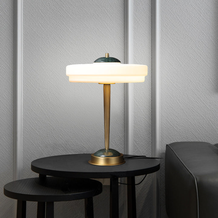 Modern Minimalist Table Lamp with Elegant Globe Design