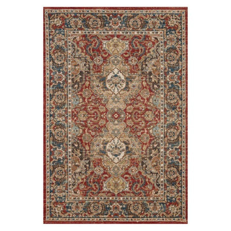 Vintage Floral Patterned Area Rug