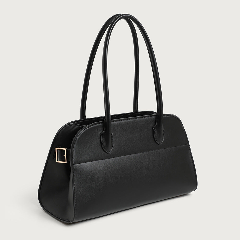 Classic Structured Handheld Tote Bag