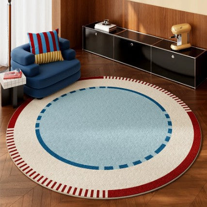 Playful Round Floor Mat