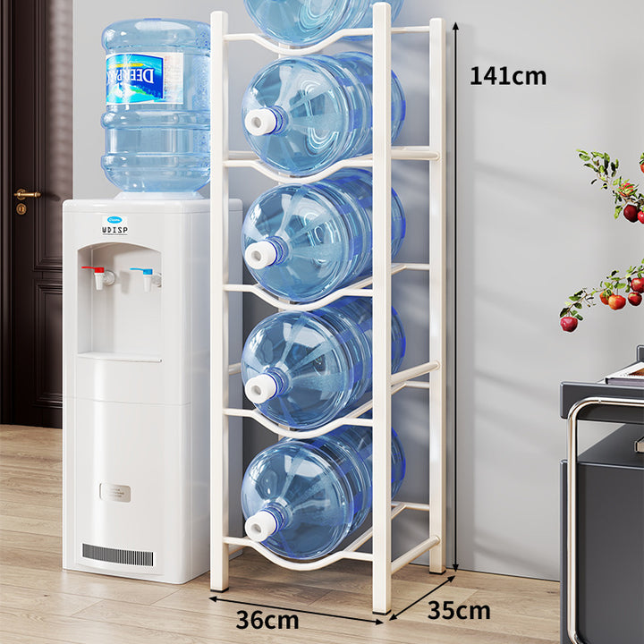 Heavy-Duty Triple-Tier Water Jug Rack for Large Bottles