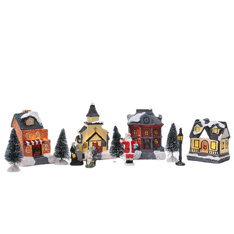 Christmas Village Decoration Set Kalsten