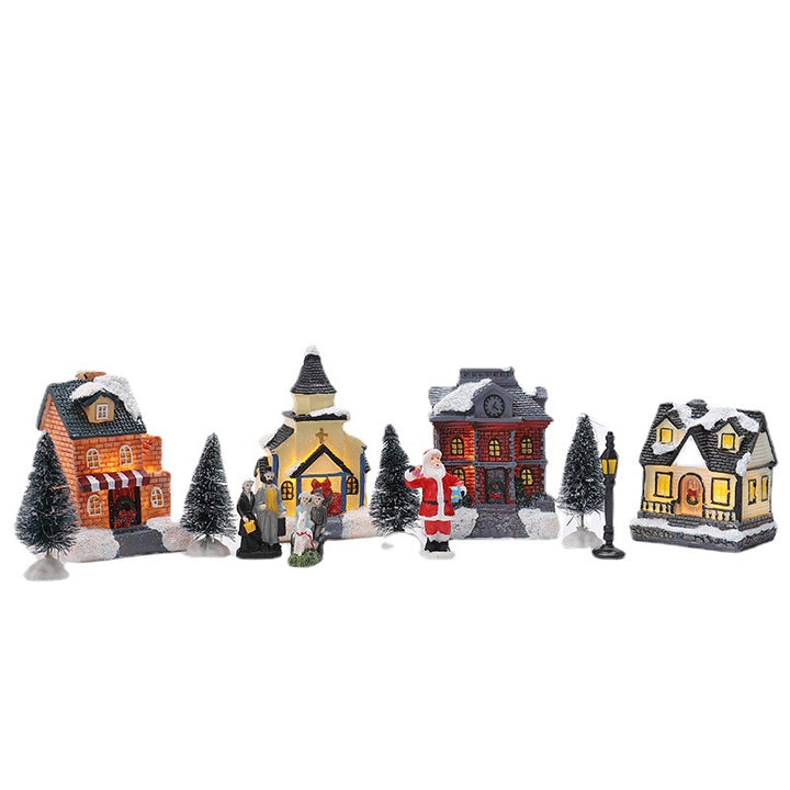 Christmas Village Decoration Set Kalsten