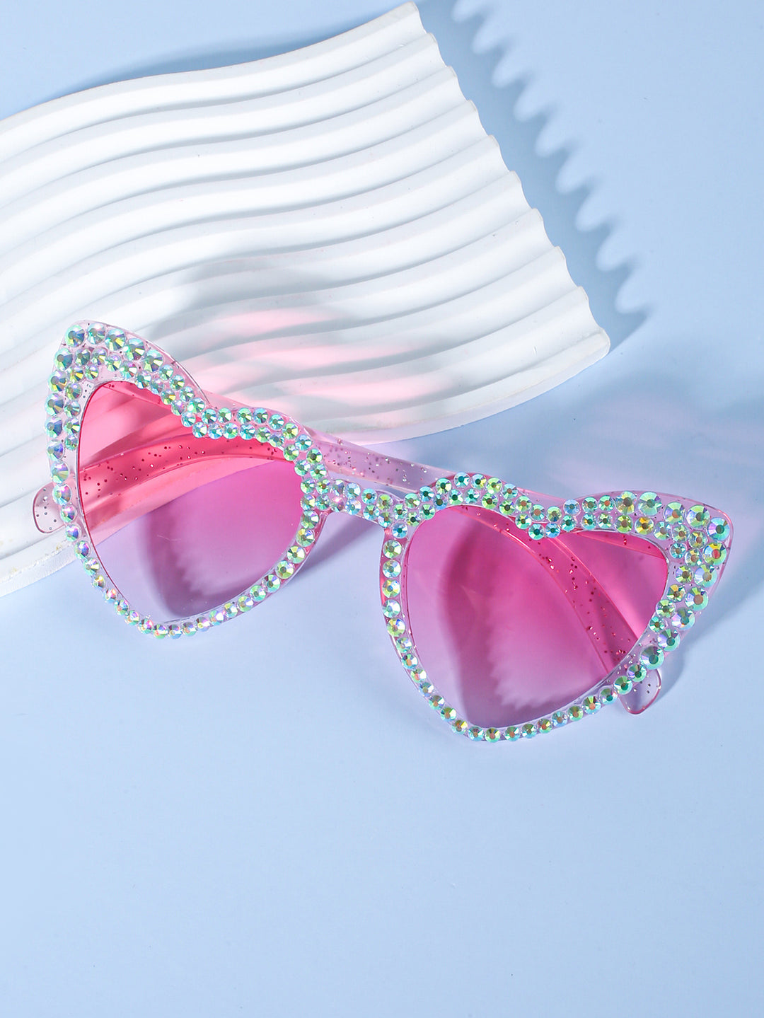 Heart-Shaped Bridal Sunglasses Kalsten