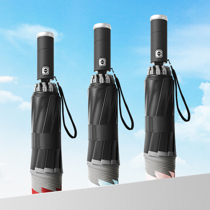 Ladies elegant umbrella with LED light Kalsten