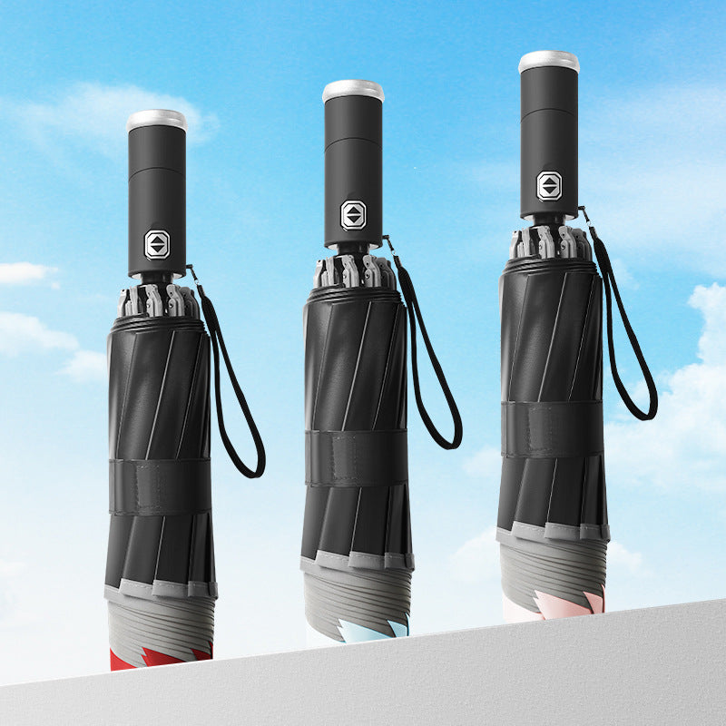 Women compact and innovative double-trigger umbrella Kalsten