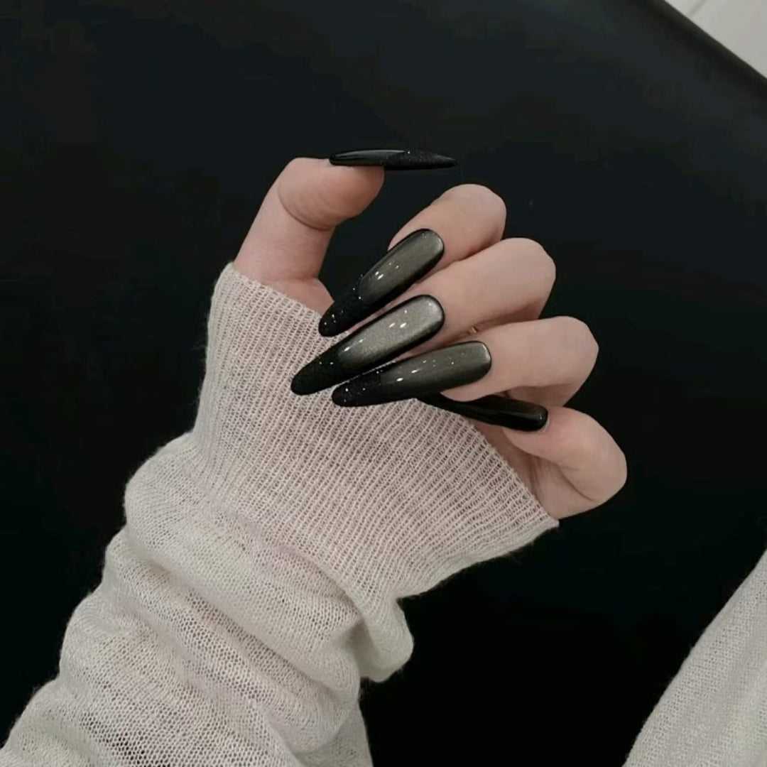 Glossy Acrylic Nail Extensions Kalsten