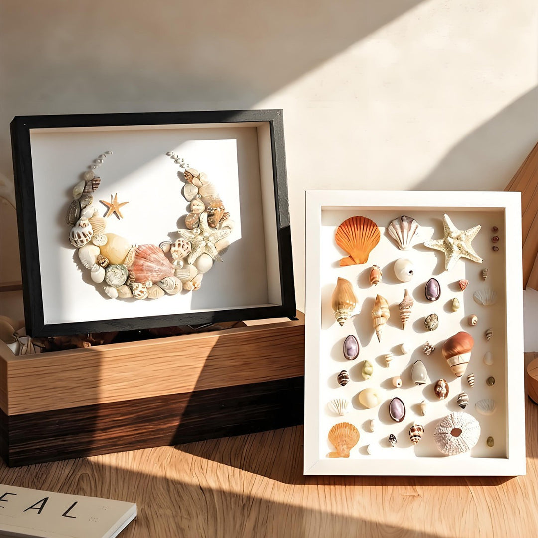 Decorative Framed Dried Flower Art Display