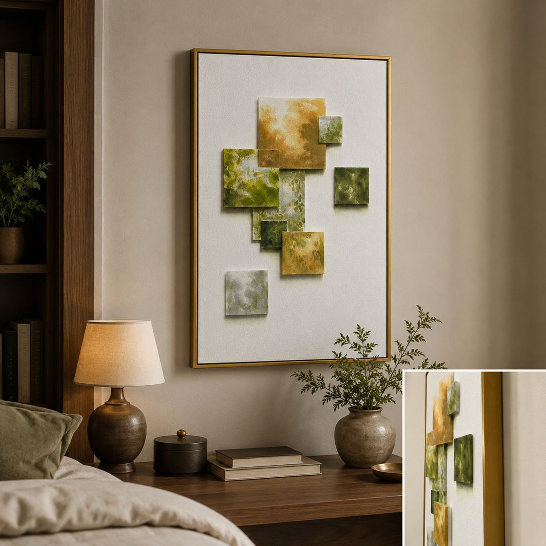Abstract Square Canvas Wall Art