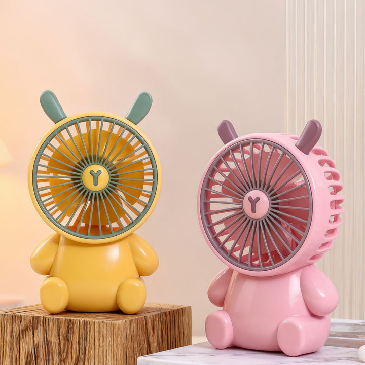 Women Portable Table Fan with Animal Design Kalsten