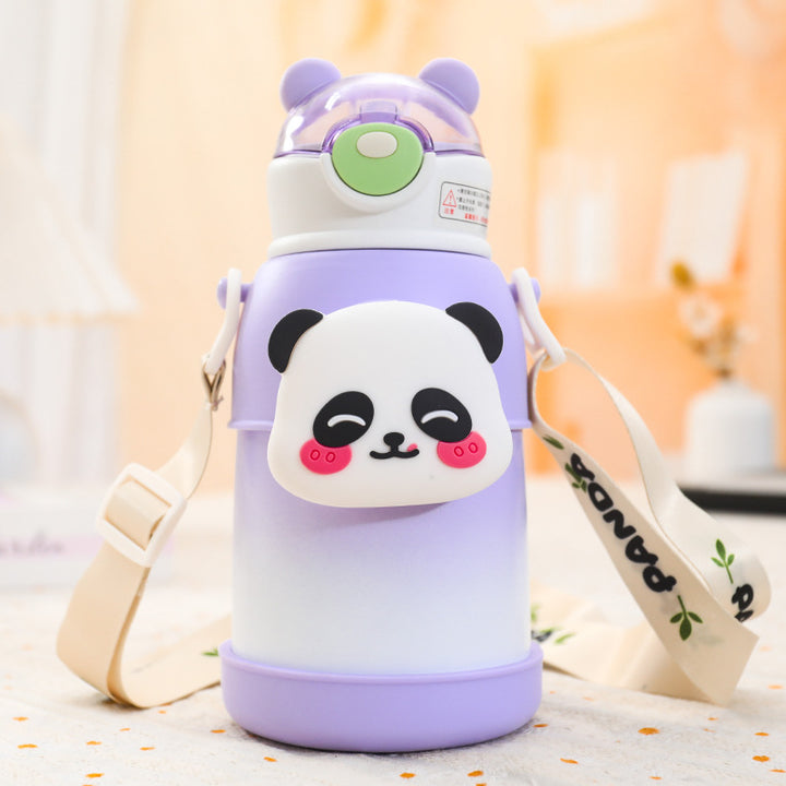 Ladies' drinking bottle with practical carrying strap and cute design Kalsten