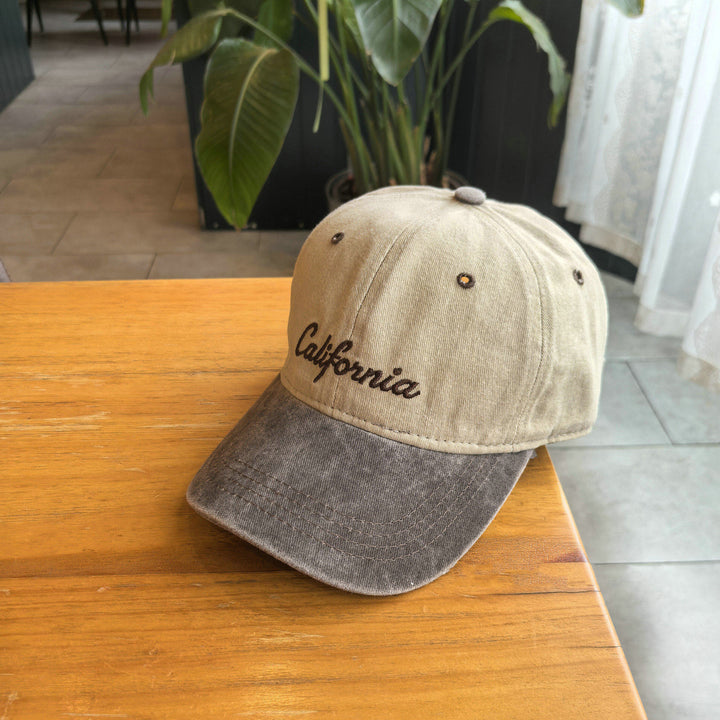 Vintage-Inspired Adjustable Cap