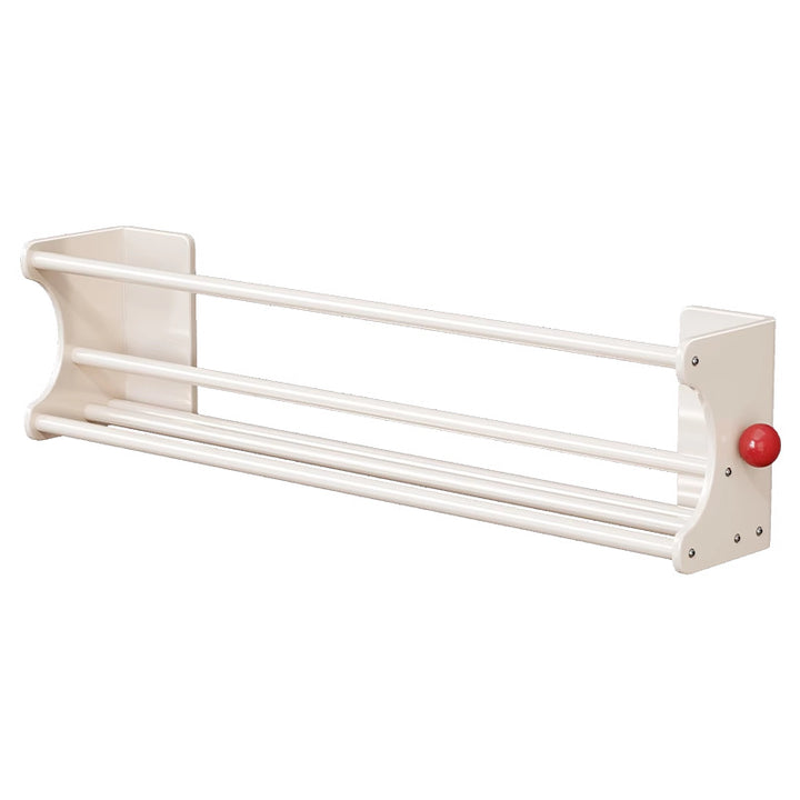 Wall-Mounted Space-Saving Door Shoe and Slipper Organizer Rack