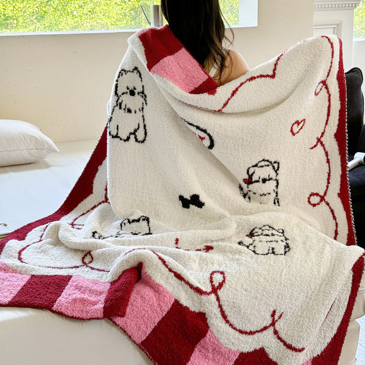 Artistic Castle Print Blanket