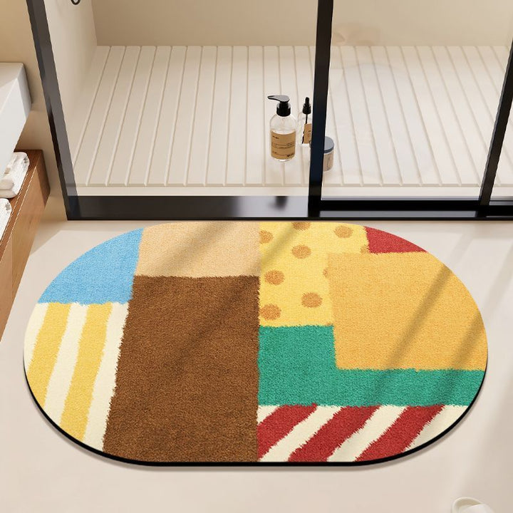 Cute Bear-Themed Bath Mat Kalsten
