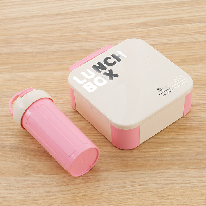 Insulated Lunch Box Set with Water Bottle