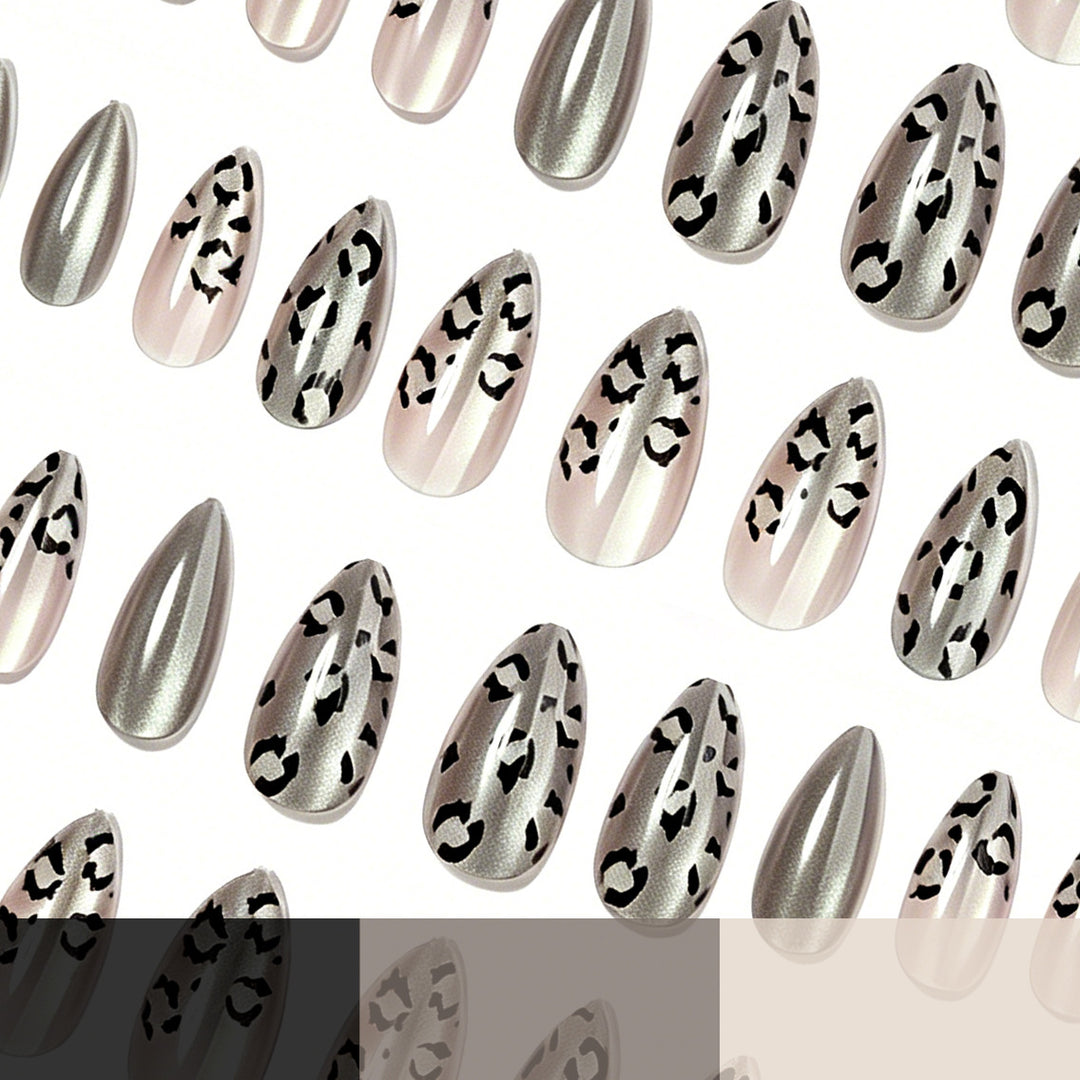 Decorative Leopard Print Nail Art Enhancements Kalsten