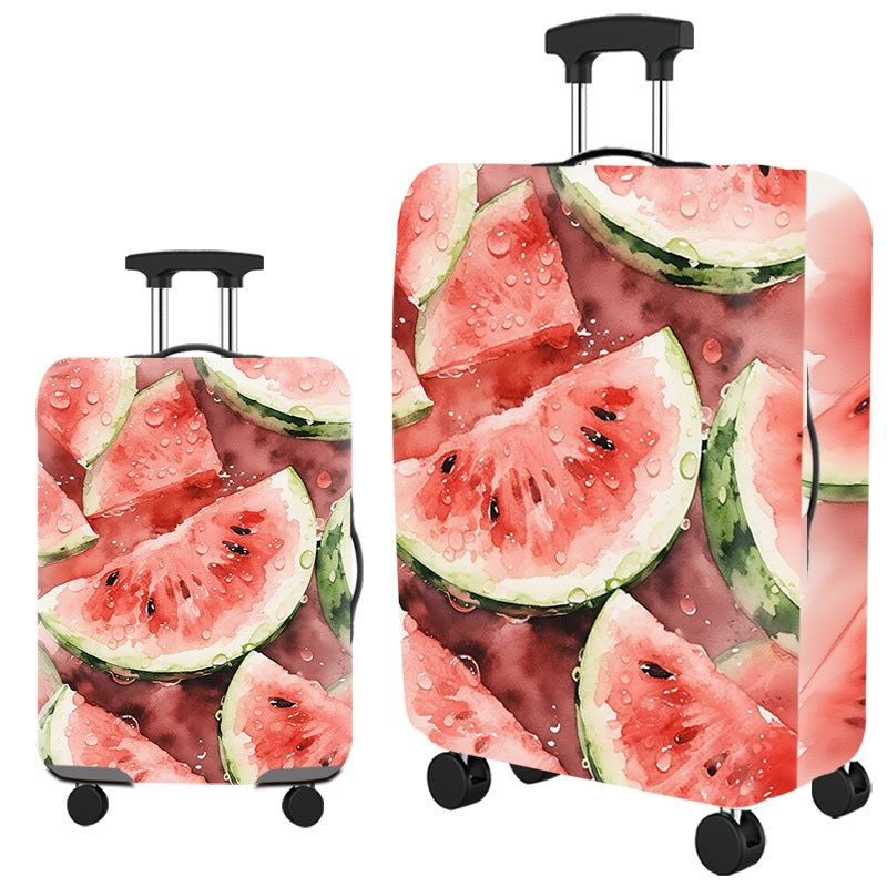 Artistic Cat-Themed Hard Shell Suitcase Kalsten