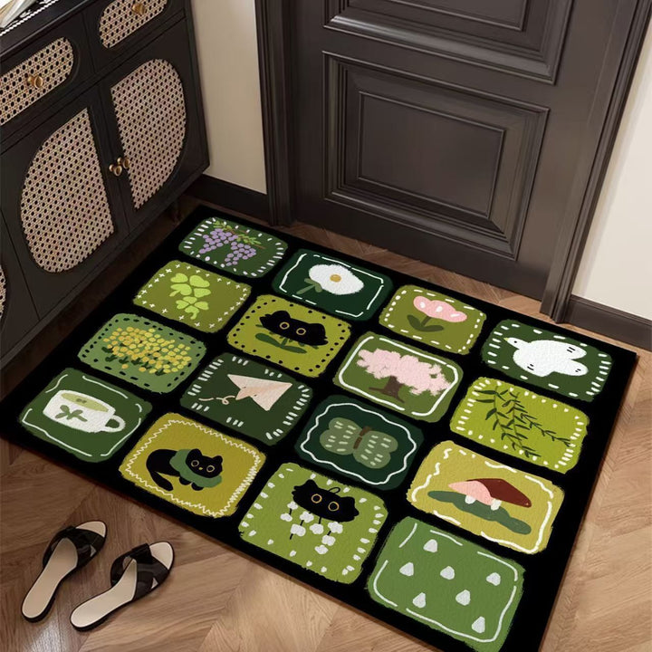 Artistic Patterned Floor Mat Kalsten