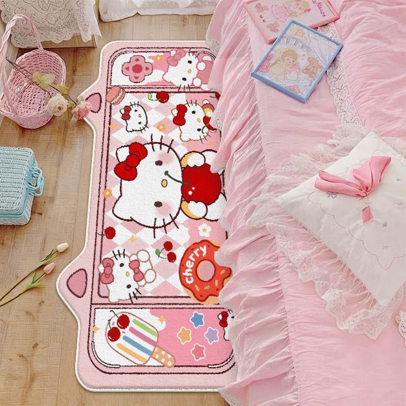 Cartoon Character Plush Area Rug