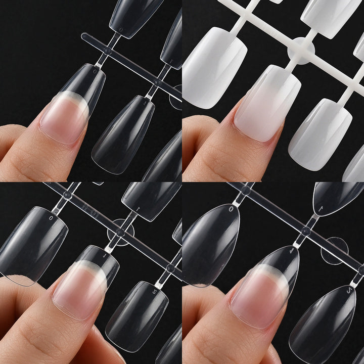 Premium Clear Soft Gel Nail Tips Collection Kalsten