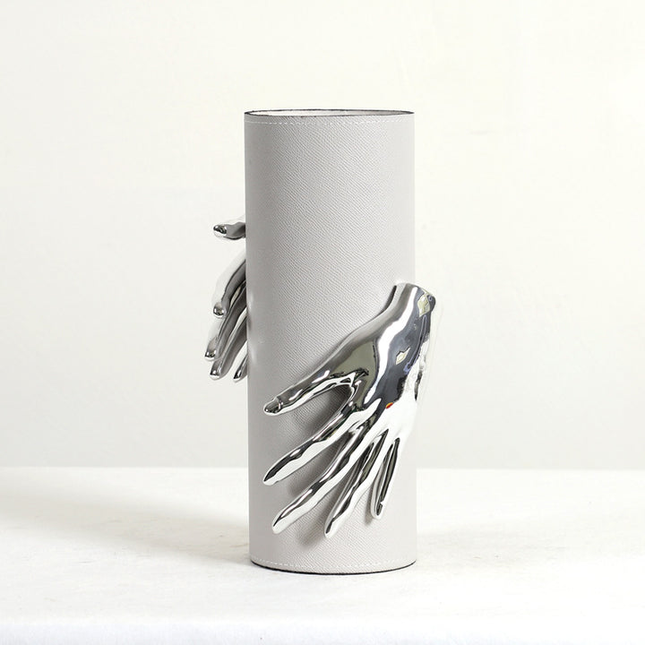 Modern Sculptural Hand Vase