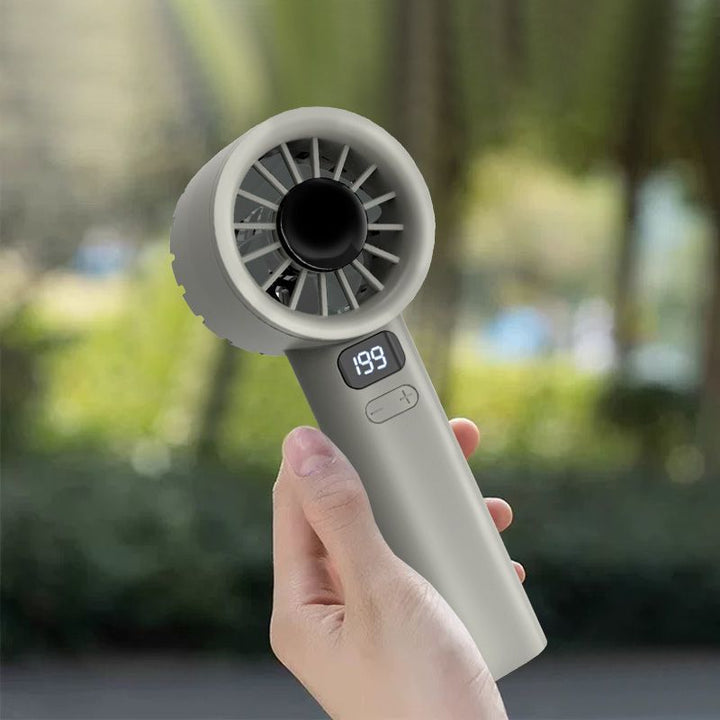 Women's portable USB mini fan with LCD display Kalsten