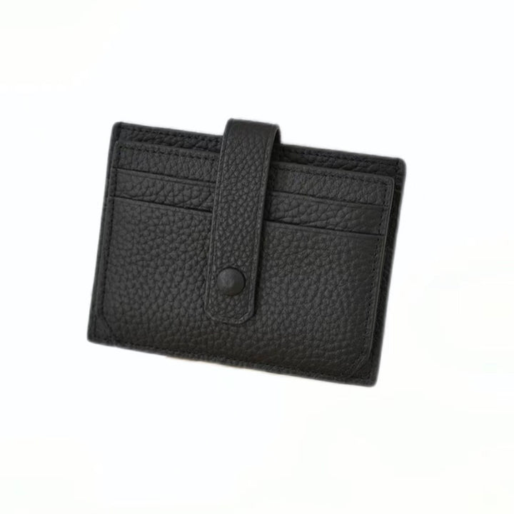 Textured Leather Card Holder Kalsten